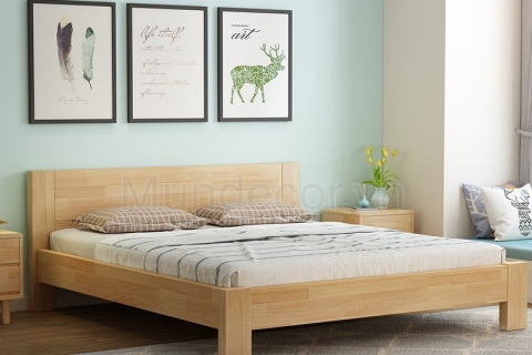 Giường gỗ cao cấp đẹp GN036