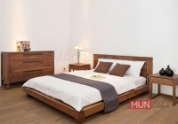 Giường gỗ sồi cao cấp GN011